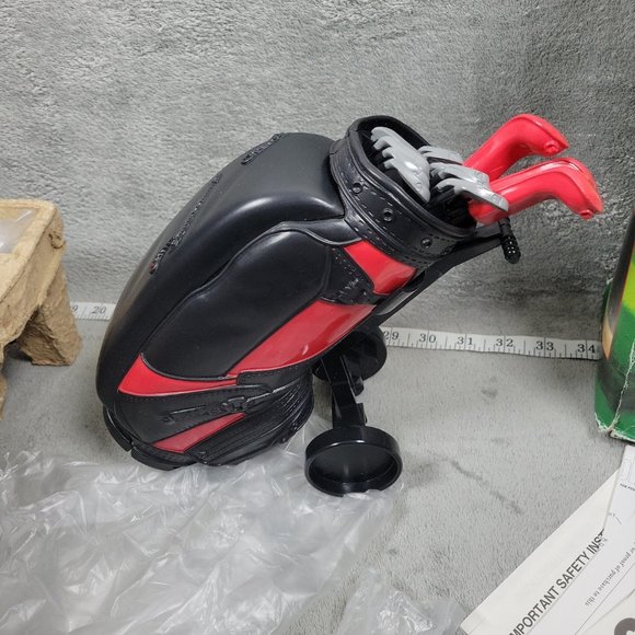 Vintage Bondwell Black/Red Golf Bag Desk Telephone~c. 1989~Open Box! - Picture 9 of 16